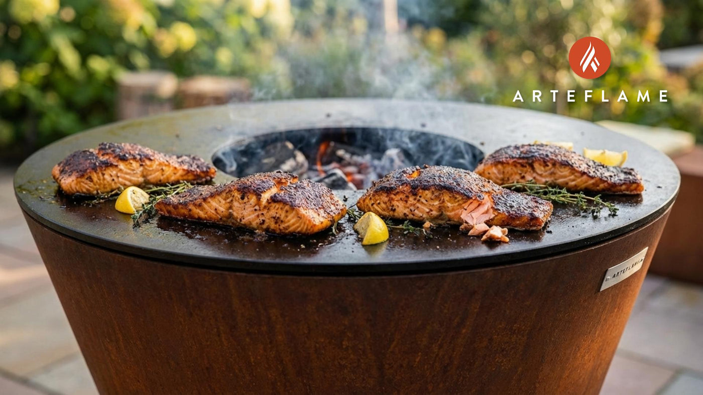 Grilled Coffee-Rubbed Salmon With Bold Smoky Flavor