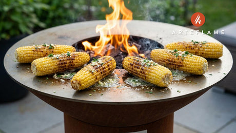 Washington Style Garlic Butter Corn on the Arteflame Grill