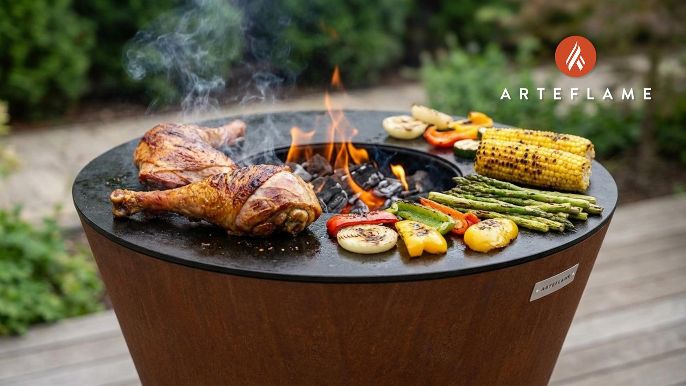 Delaware-Style Smoked Turkey Legs Recipe on the Arteflame Grill