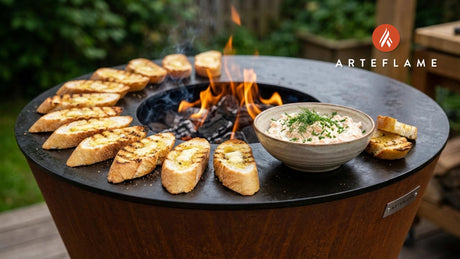 Smoked Swiss Trout Spread with Fire-Toasted Bread Recipe