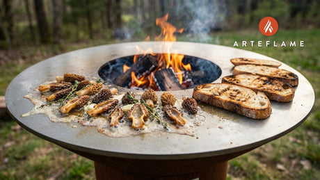 North Dakota Style Grilled Morel Mushrooms on Toast Recipe