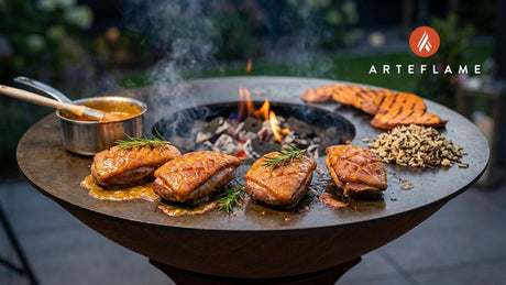 Perfectly Seared Grilled Duck Breast with Zesty Orange Glaze