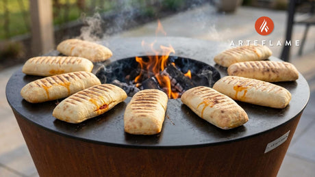 Authentic Grilled Portuguese Chouriço Stuffed Bread Recipe