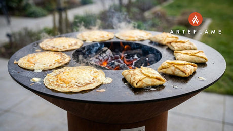 Perfect Grilled Cheese Crepes on the Arteflame Grill