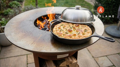 Smoky Cast Iron Focaccia: The Ultimate Arteflame Grilled Bread Recipe