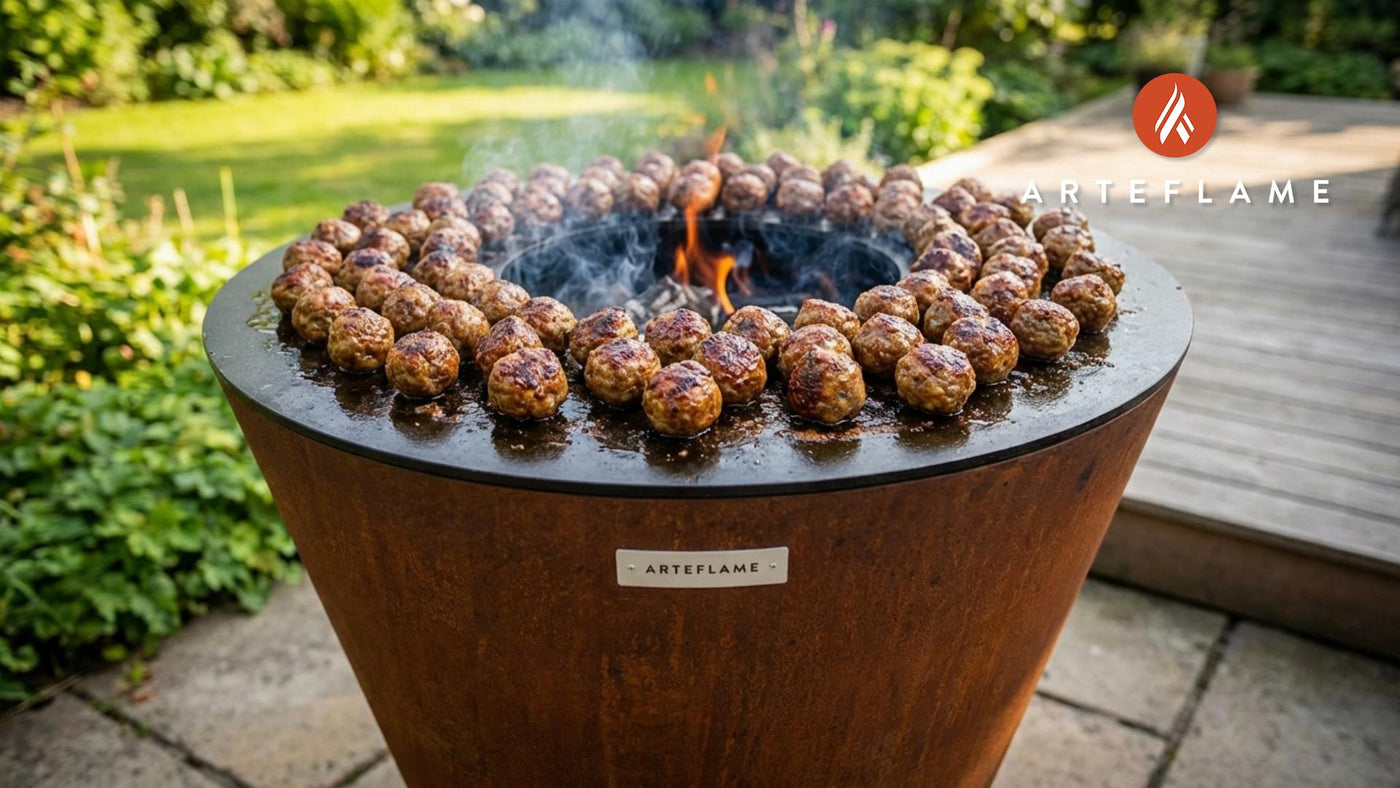 Grilled Meatballs on the Arteflame: A Juicy Backyard Favorite