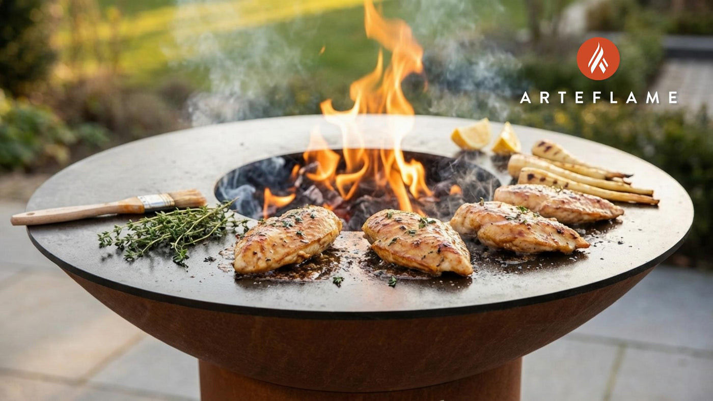 Grilled Swedish Maple Thyme Chicken: A Sweet & Savory Arteflame Feast