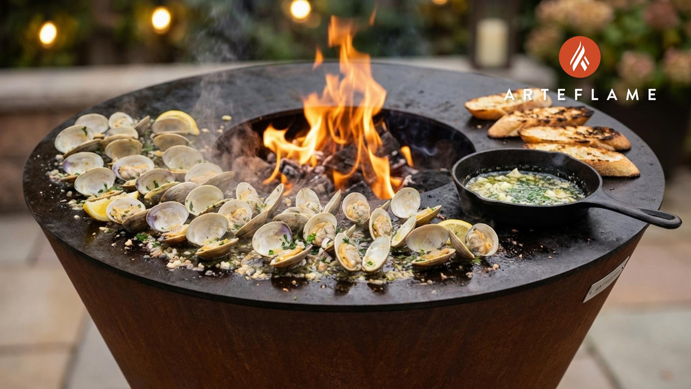 Butter Grilled Maine Soft Shell Clams Recipe