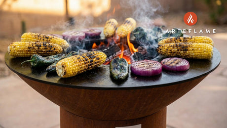 Smoky Grilled New Mexico Poblano Corn Salsa Recipe