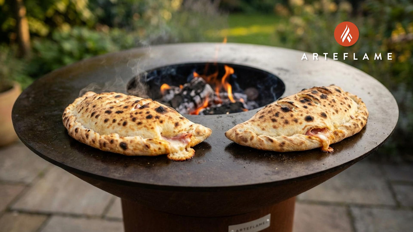 Authentic Staten Island Style Grilled Calzone Recipe