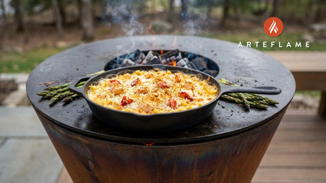 Smoked Maine Lobster Mac and Cheese on the Arteflame Grill