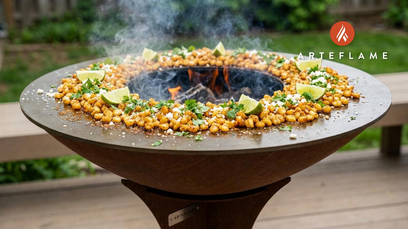 Tennessee Grilled Hominy with Zesty Chili Butter