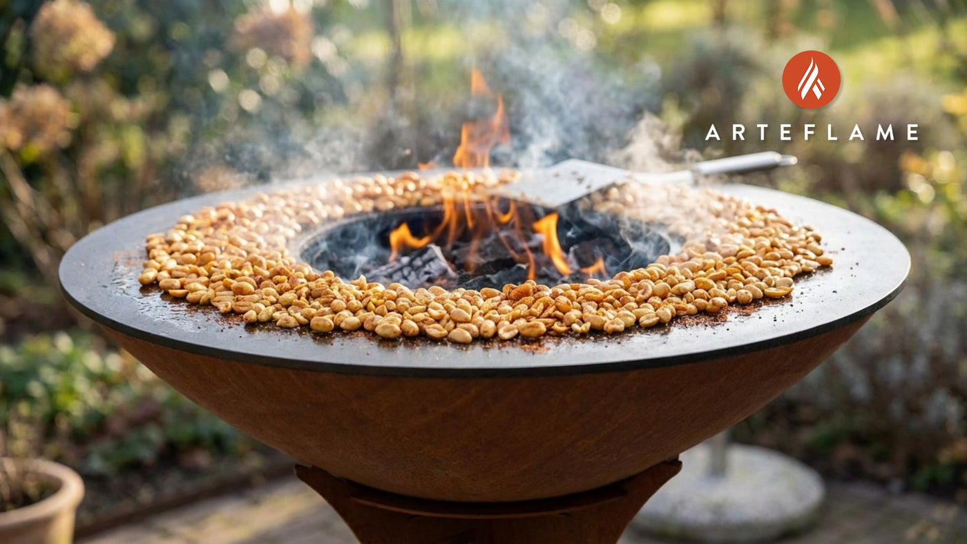 Easy Grilled Toasted Peanuts on the Arteflame Grill