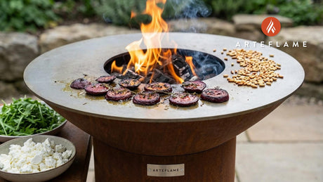 Smoky Finnish Roasted Beetroot & Goat Cheese Salad on the Arteflame