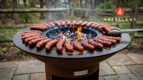 Smoked Virginia Sausage Links: A Wood-Fired Arteflame Masterpiece