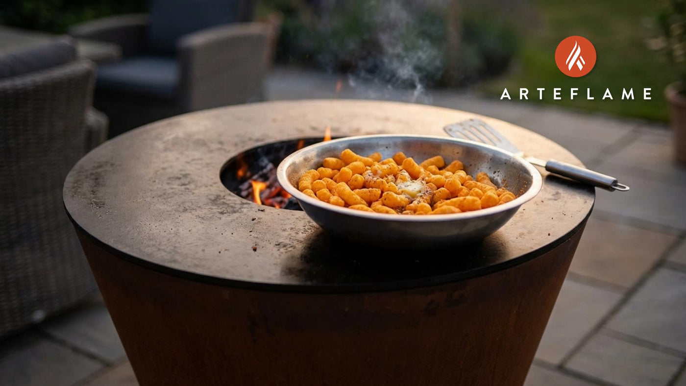 Crispy Arteflame Cheese Doodles