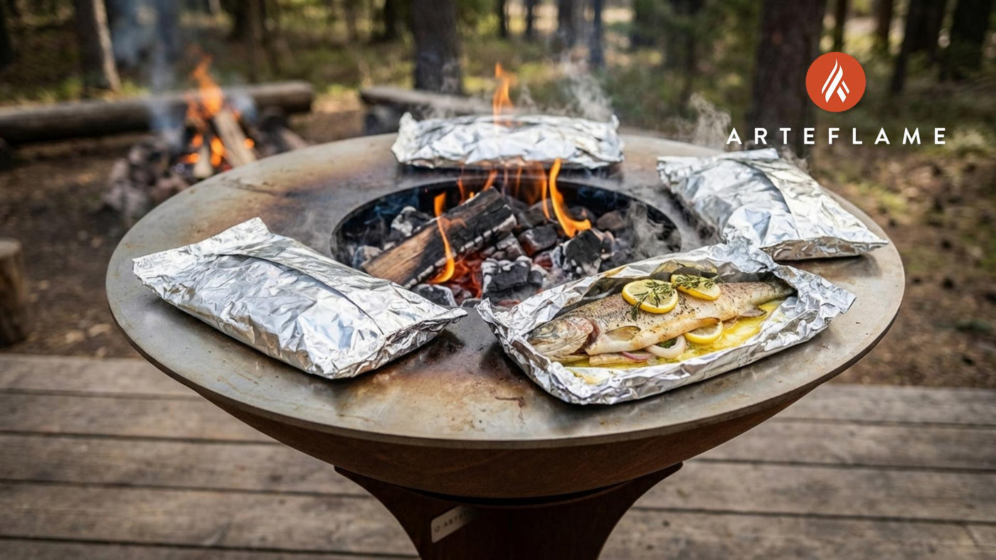 Smoky Idaho Campfire Grilled Trout Packets: Arteflame Edition