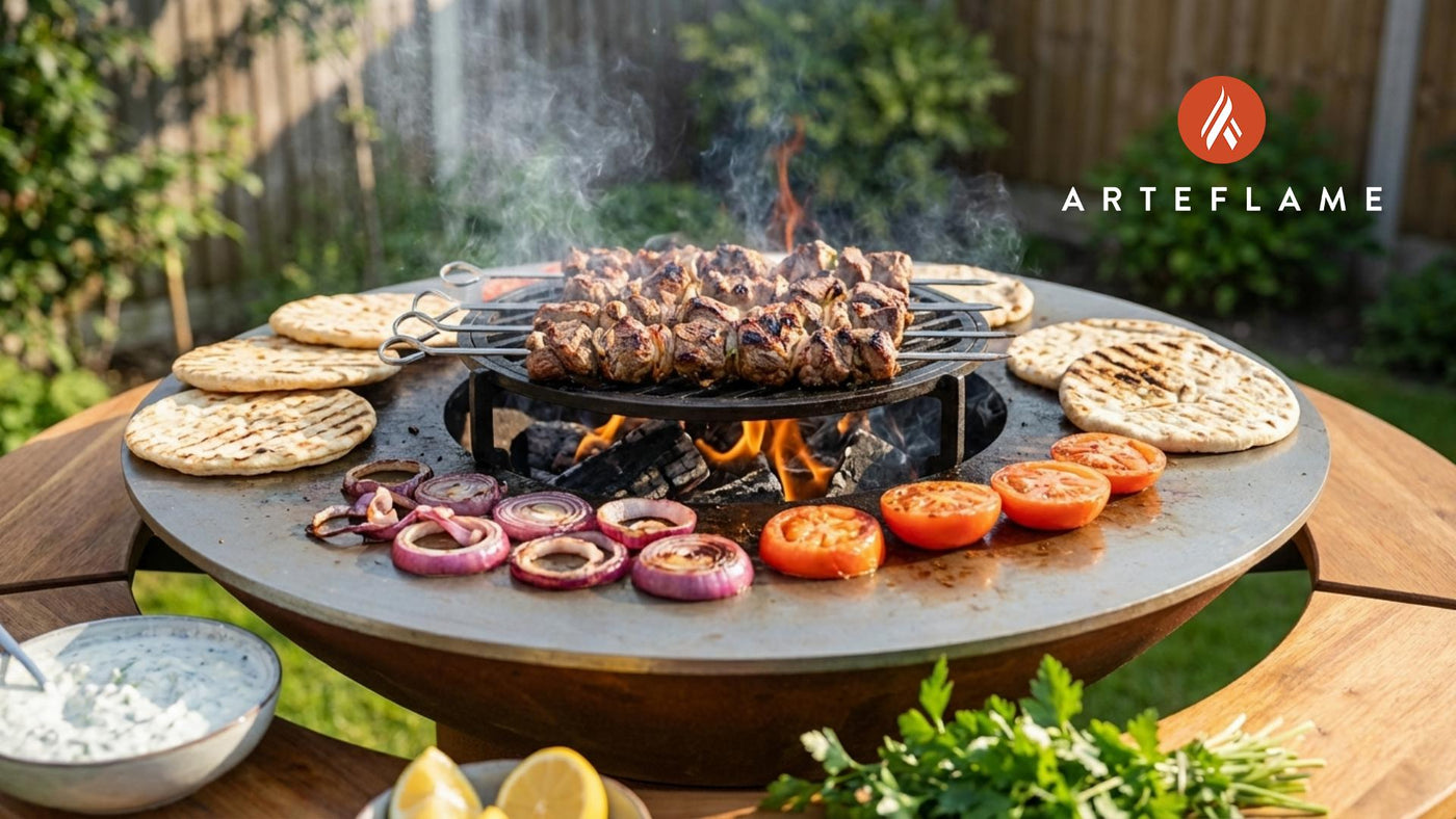 Authentic Greek Lamb Souvlaki on the Arteflame Grill