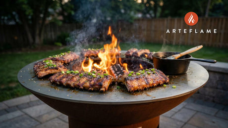 South Dakota Style Beer Marinated Pork Ribs for the Arteflame Grill