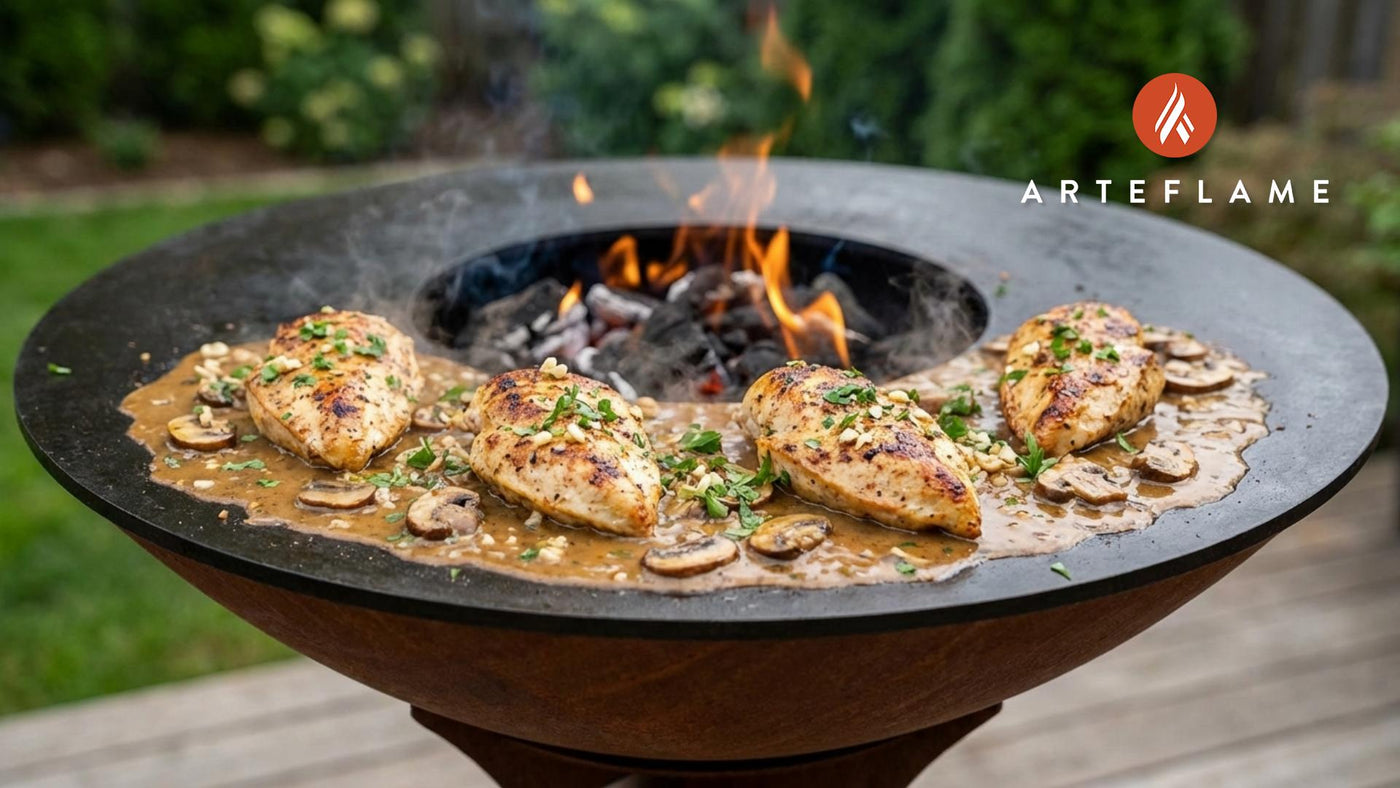 Grilled Chicken Marsala on the Arteflame: A Flavor-Packed Outdoor Favorite