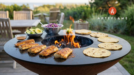 Rhode Island Grilled Mahi Mahi Tacos on the Arteflame