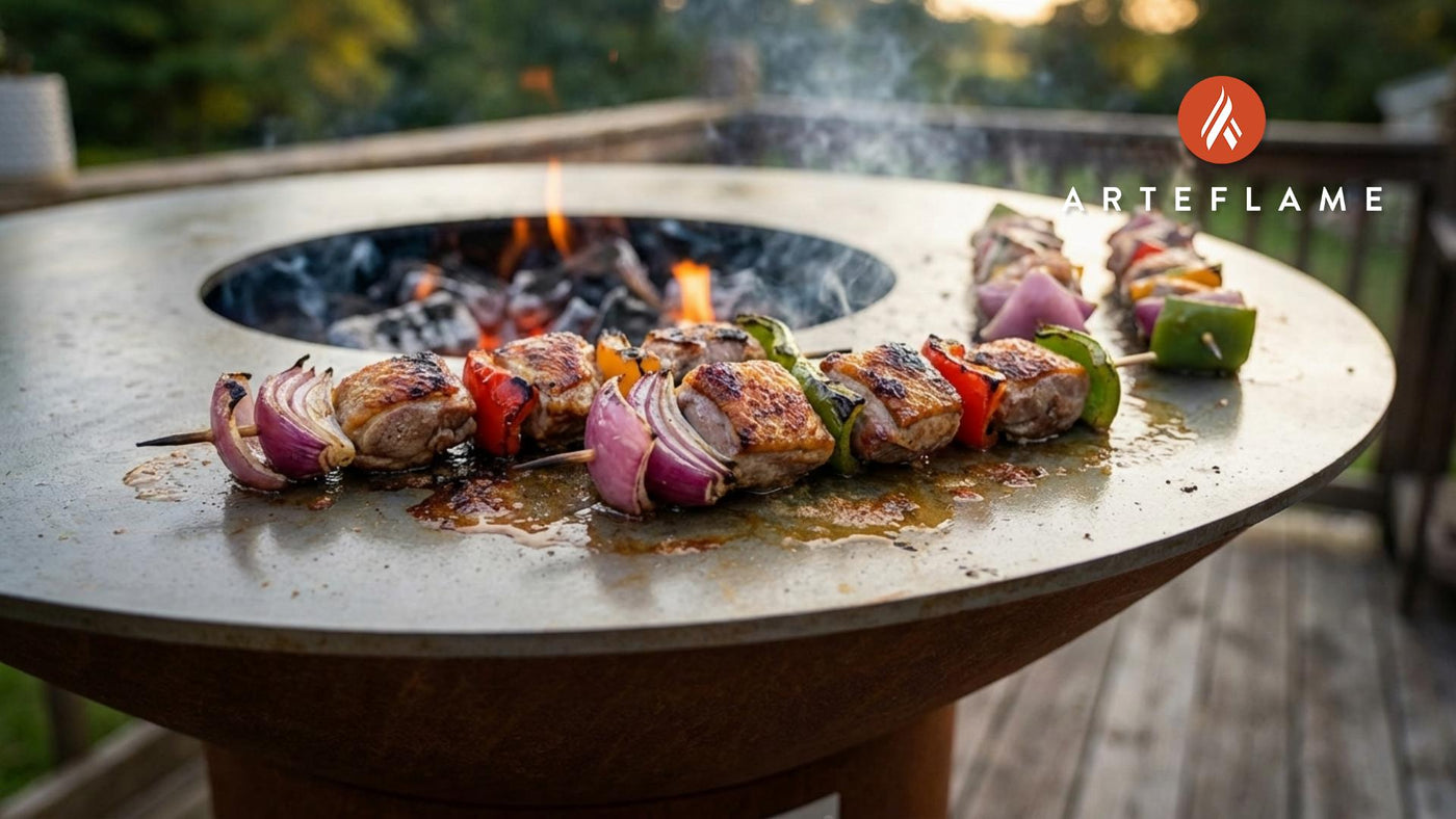 Smoky Delaware Marinated Grilled Duck Kebabs | Arteflame Grill Recipe