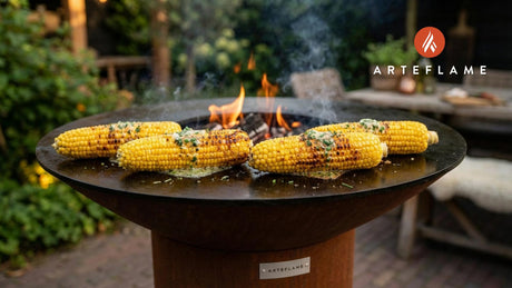Authentic North Carolina Grilled Corn with Savory Herb Butter