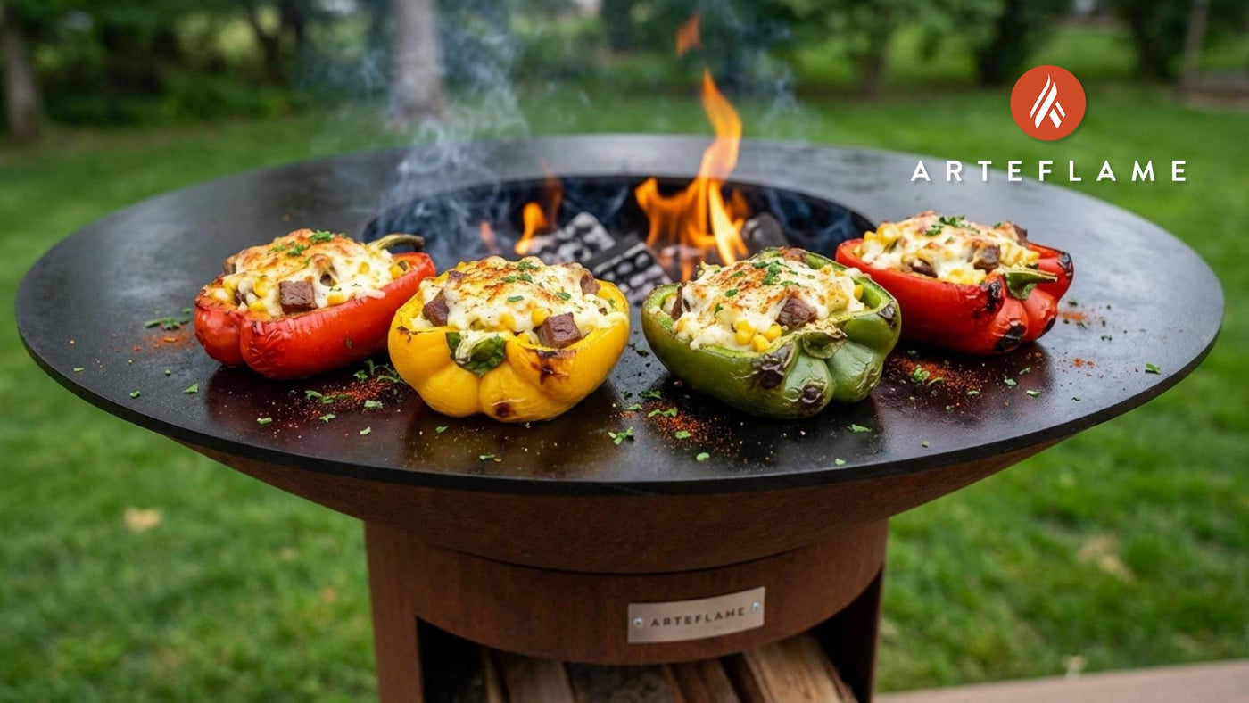 Ultimate Iowa Grilled Stuffed Peppers on the Arteflame