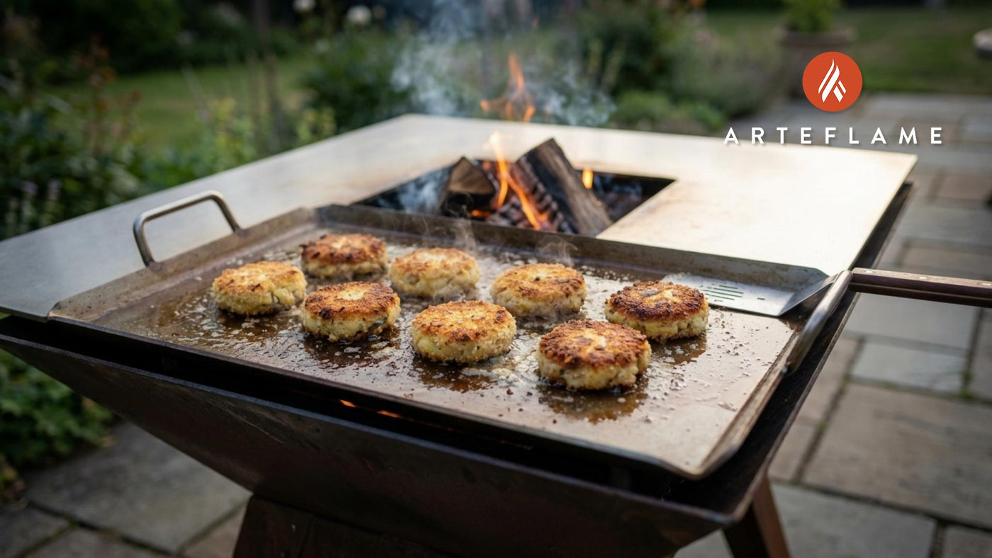 Grilled Scottish Smoked Haddock & Potato Cakes Recipe
