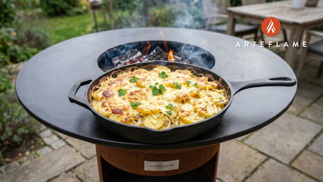 Grilled Kartoffelauflauf: A Smoky German Potato Bake for Your Arteflame Grill