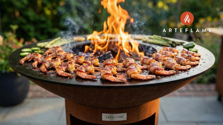 Tennessee BBQ Bacon Wrapped Shrimp Recipe for Arteflame Grill