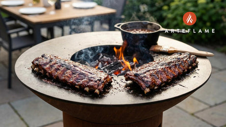 Smoky Virginia Bourbon Glazed Ribs on the Arteflame Grill