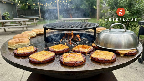 Kentucky Hot Smoked Bologna Sliders on the Arteflame Grill