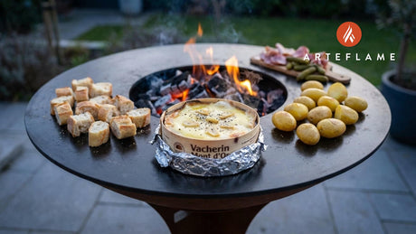 Smoky Grilled Vacherin Mont d'Or: The Ultimate Hot Cheese Dip