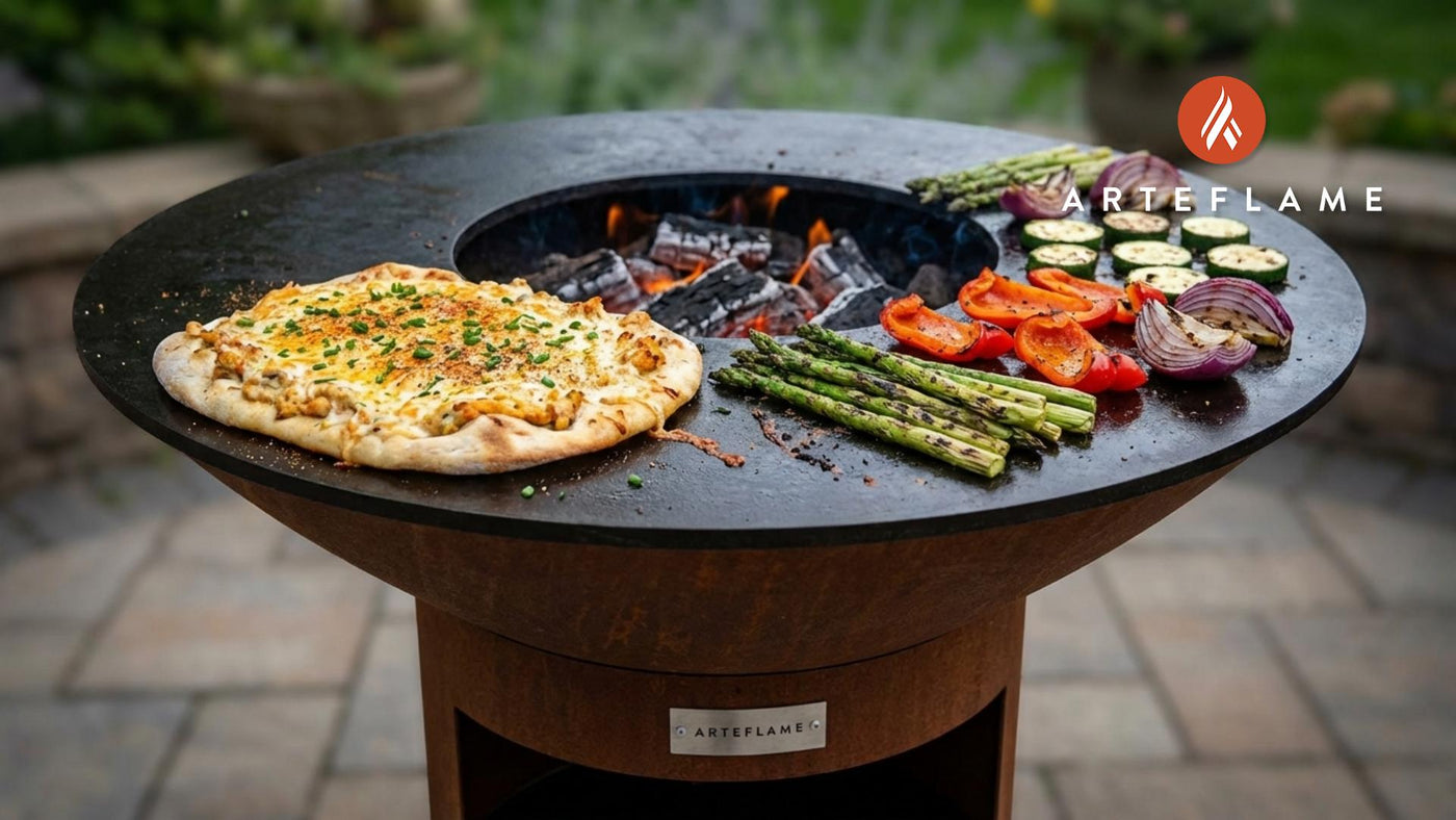 Smoky Grilled Maryland Crab Dip Flatbread Recipe
