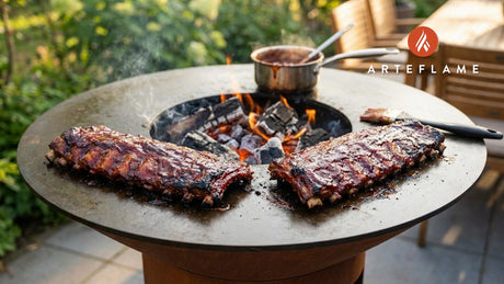 Grilled Michigan Traverse City Cherry BBQ Ribs Recipe