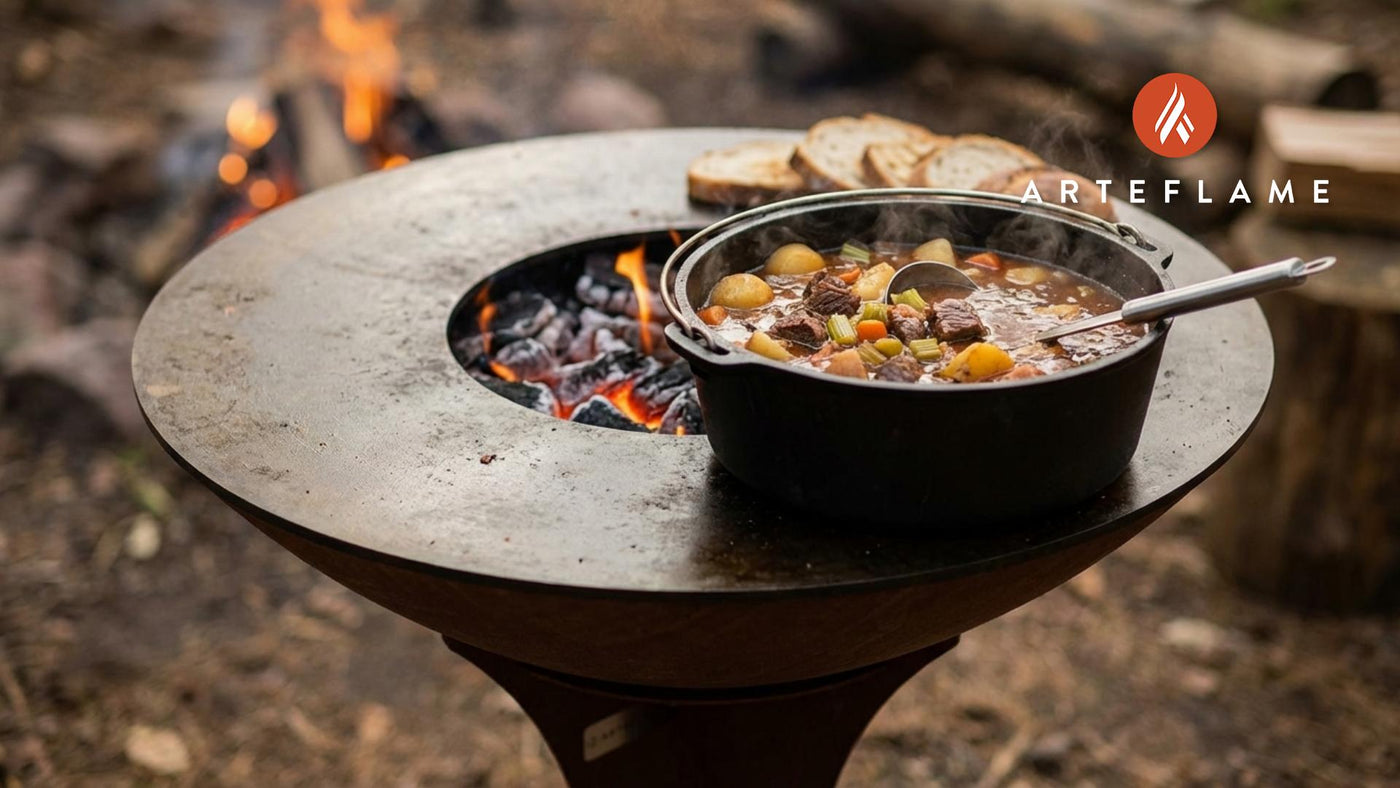 Hearty Arteflame Survival Stew: A Rustic Outdoor Cooking Favorite