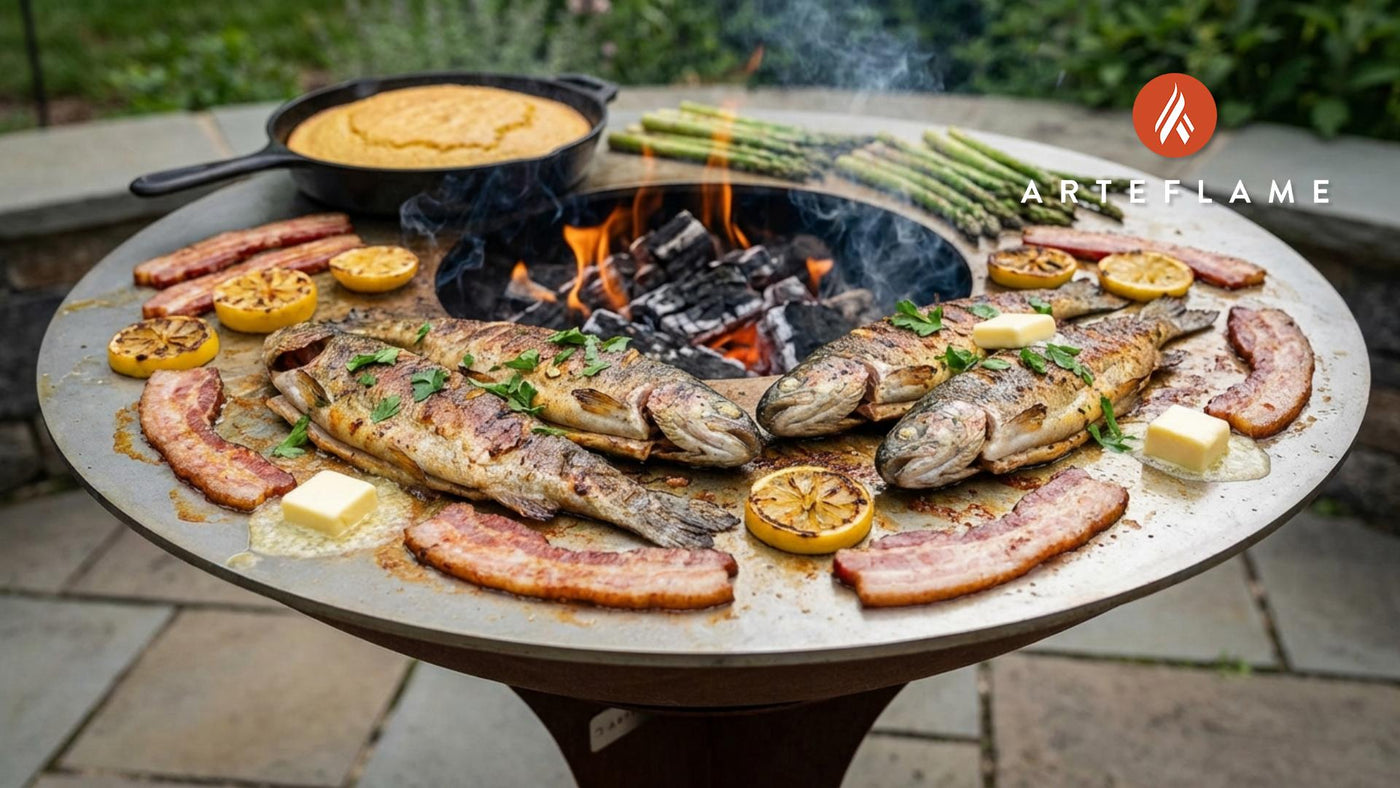 Authentic Virginia Grilled Trout Recipe for the Arteflame Grill