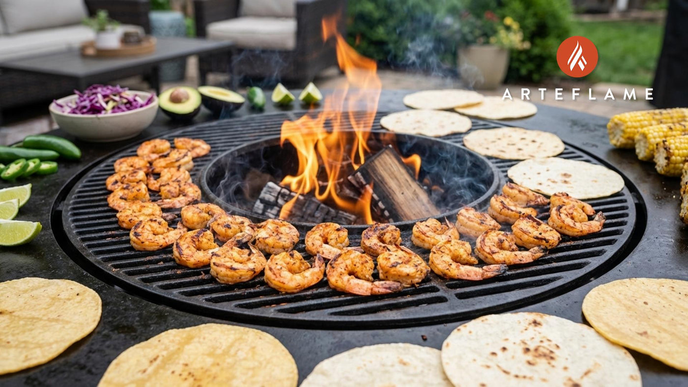 Delaware Spicy Grilled Shrimp Tacos for the Arteflame Grill