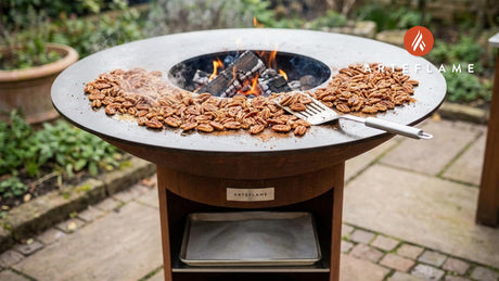 Smoky New Mexico Chile Spiced Pecans: Arteflame Grill Recipe