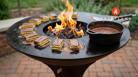 Grilled Smith Island Cake Bites: A Smoky Maryland Classic