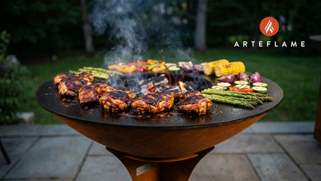 Authentic Grilled Chicken with Oklahoma Mop Sauce on the Arteflame