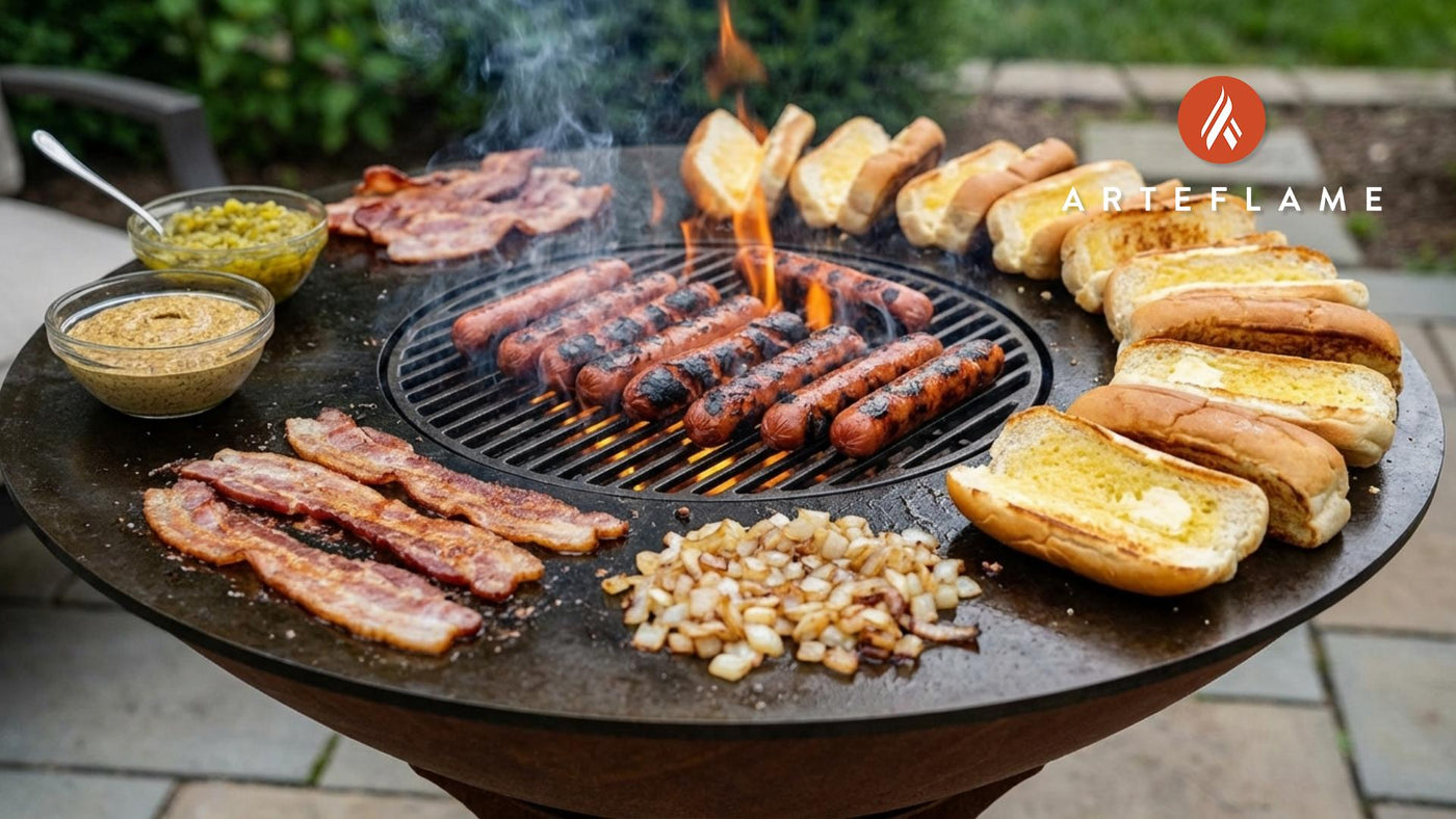 Charred Connecticut-Style Hot Dogs: The Ultimate Arteflame Grill Recipe