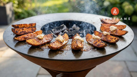 Texas-Style Grilled Sweet Potatoes with Whipped Cinnamon Honey Butter
