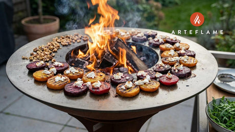 Smoky Irish Grilled Beet & Goat Cheese Salad on the Arteflame