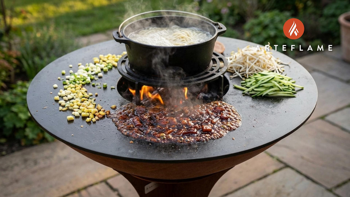 Smoky Zhajiangmian: Authentic Fried Sauce Noodles on the Arteflame