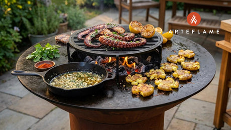 Authentic Portuguese Grilled Octopus with Garlic Butter (Polvo à Lagareiro)