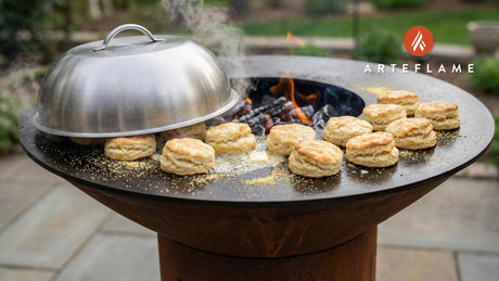 Smoky South Carolina Grilled Buttermilk Biscuits on the Arteflame