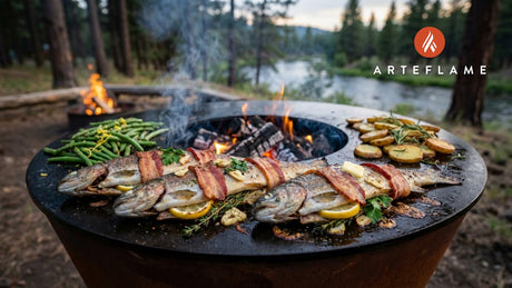 Authentic Montana Campfire Grilled Trout Recipe for Arteflame