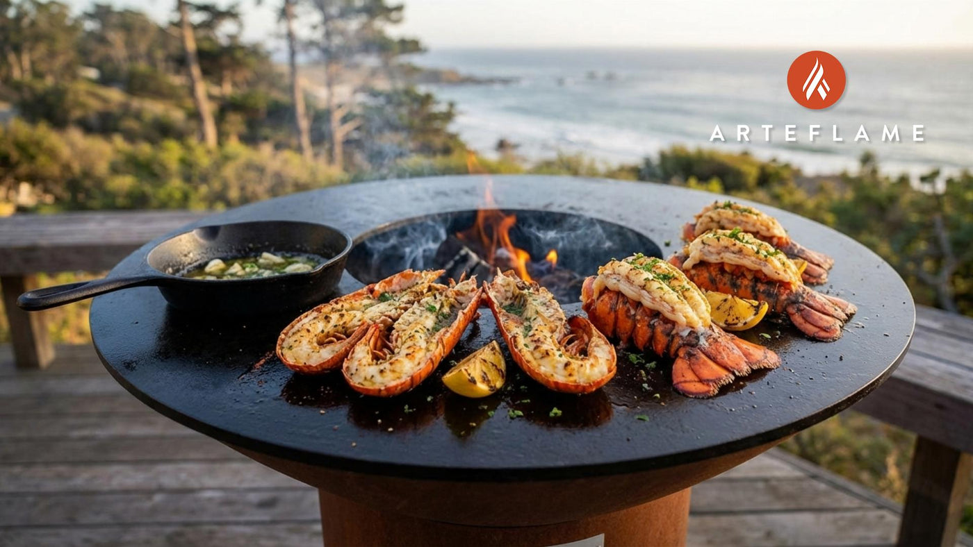 California Big Sur Grilled Lobster Tails | Arteflame Grill Recipe